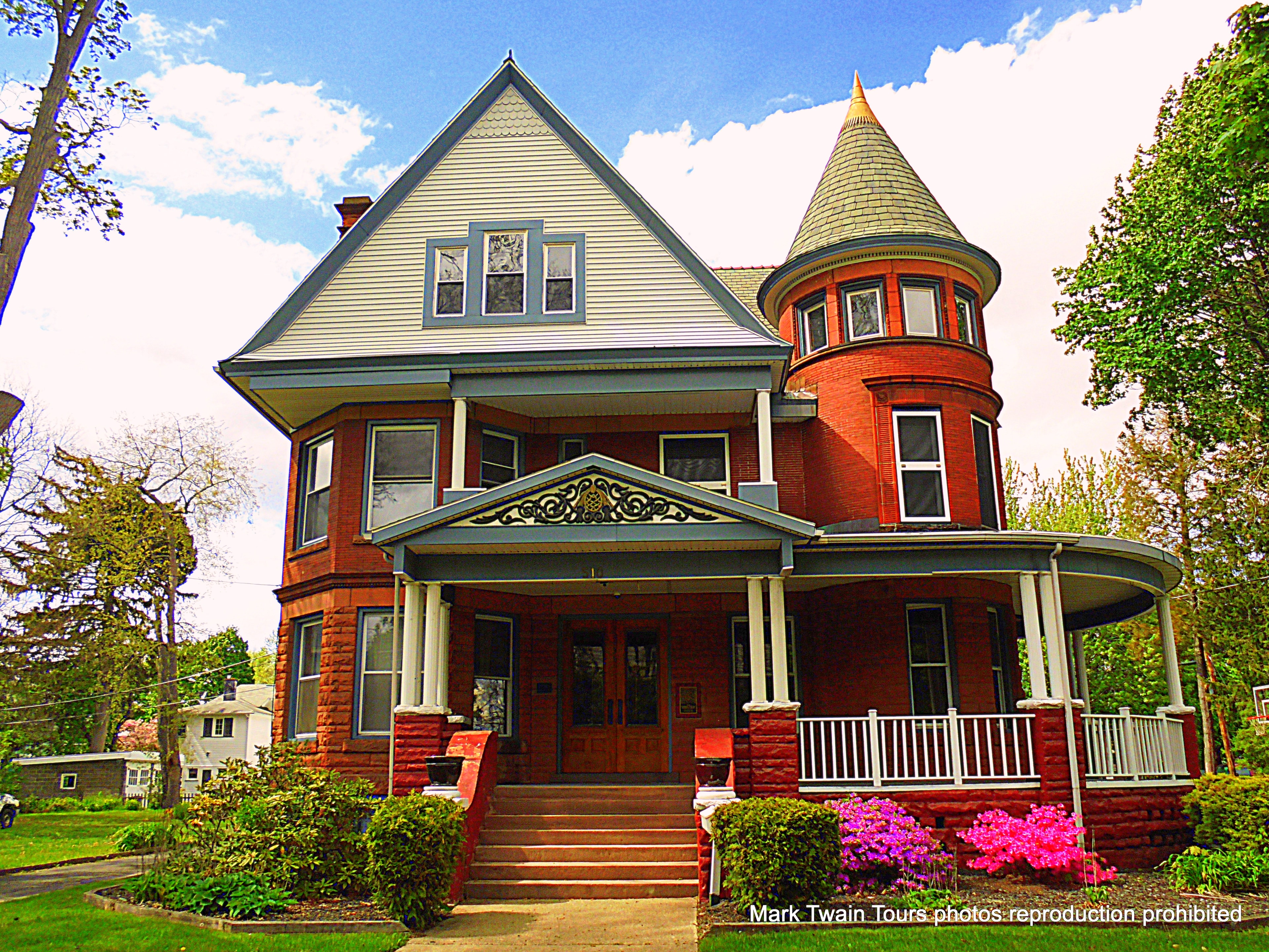 Historic Victorian home in Elmira, New York