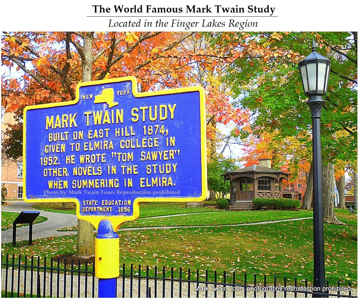 The World Famous
Mark Twain Study