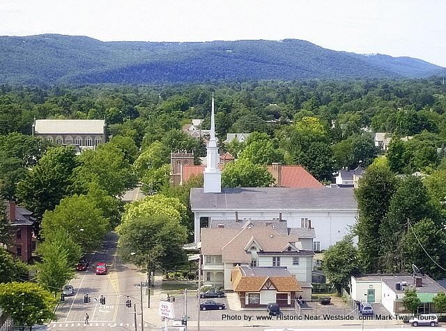 Historic Near Westside Neighborhood aerial view