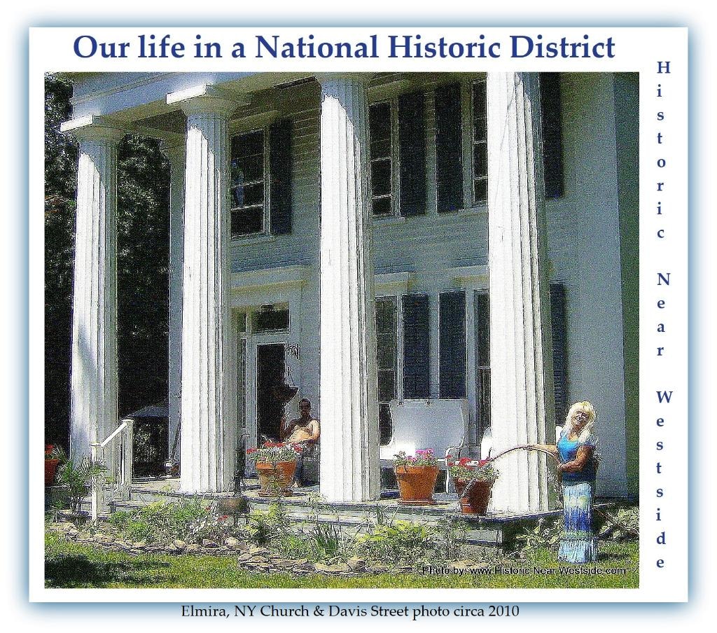 Historic Near Westside — Our life in a National Historic District, Church & Davis Street circa 2010