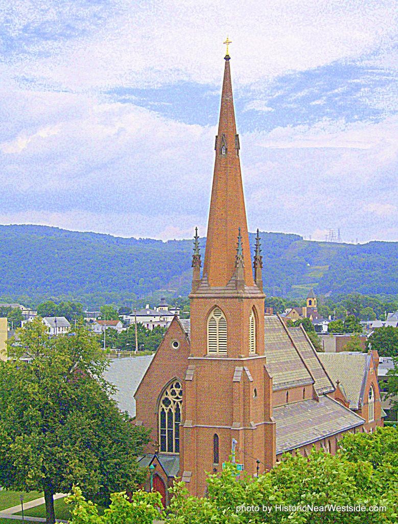 Trinity Church exterior, Elmira NY